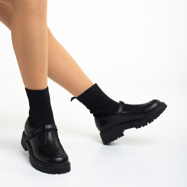 Γυναικεία casual παπούτσια από οικολογικό δέρμα και ύφασμα Dallas, 5 - Kalapod.gr