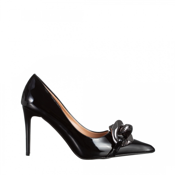 Γυναικεία παπούτσια  Semina μαύρα, 2 - Kalapod.gr