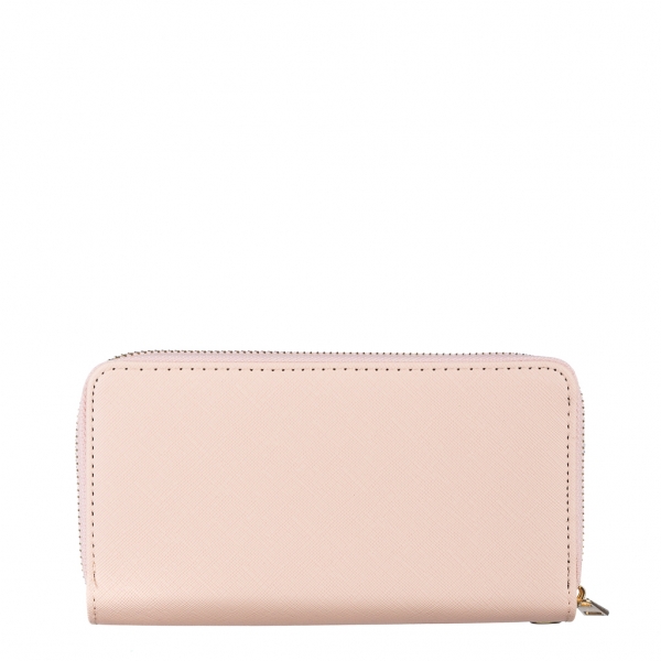 Γυναικείο πορτοφόλι ροζ από οικολογικό δέρμα  Olaya, 5 - Kalapod.gr