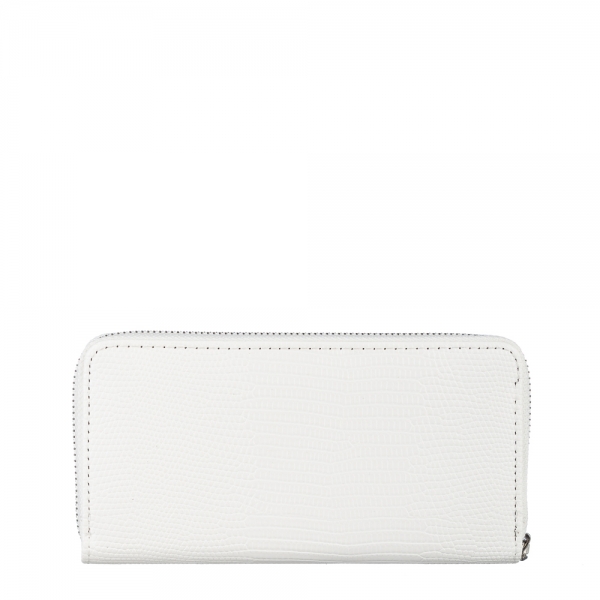 Γυναικείο πορτοφόλι λευκό από οικολογικό δέρμα  Adelaida, 5 - Kalapod.gr