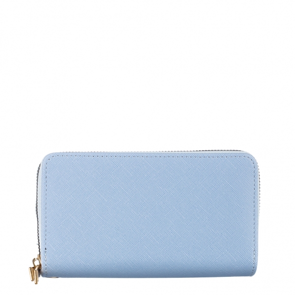 Γυναικείο πορτοφόλι μπλε   από οικολογικό δέρμα  Mairin, 2 - Kalapod.gr