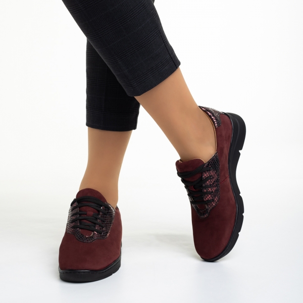 Γυναικεία casual παπούτσια γκρένα από φυσικό δέρμα Anahita, 3 - Kalapod.gr