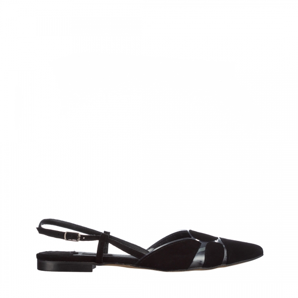 Γυναικεία παπούτσια Marco μαύρα από φυσικό δέρμα Alfonsina, 2 - Kalapod.gr