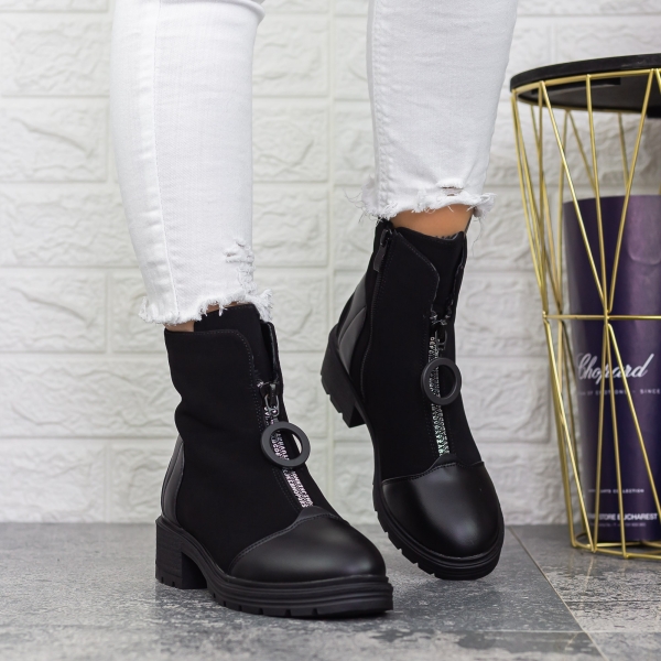 Γυναικείες Μπότες Itzyana Μαύρο, 4 - Kalapod.gr