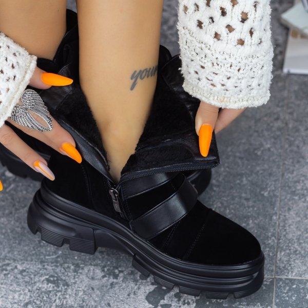 Γυναικείες Μπότες Gabbie Μαύρο, 6 - Kalapod.gr