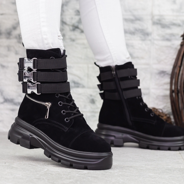 Γυναικείες Μπότες Nuera Μαύρο - Kalapod.gr