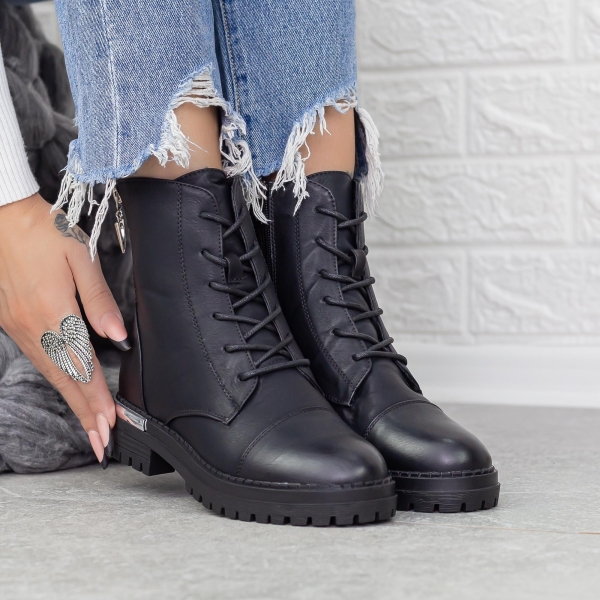 Γυναικείες Μπότες Darcie Μαύρο, 2 - Kalapod.gr