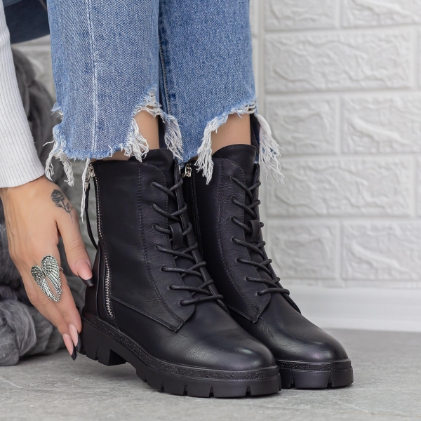 Γυναικείες Μπότες Gisella Μαύρο, 2 - Kalapod.gr