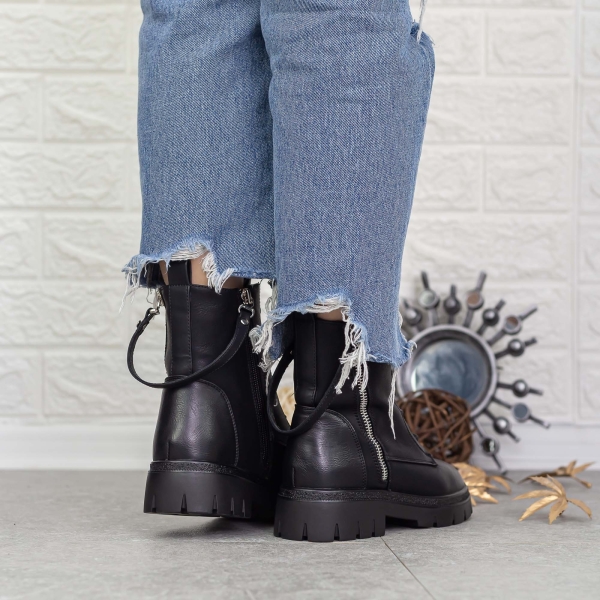 Γυναικείες Μπότες Gisella Μαύρο, 5 - Kalapod.gr