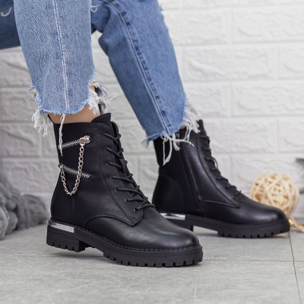 Γυναικείες Μπότες Nathalie Μαύρο - Kalapod.gr