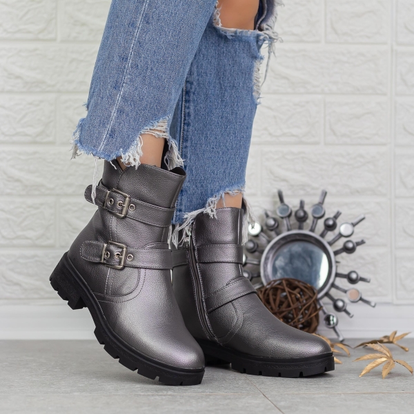 Γυναικείες Μπότες Elyna Guncolor, 4 - Kalapod.gr