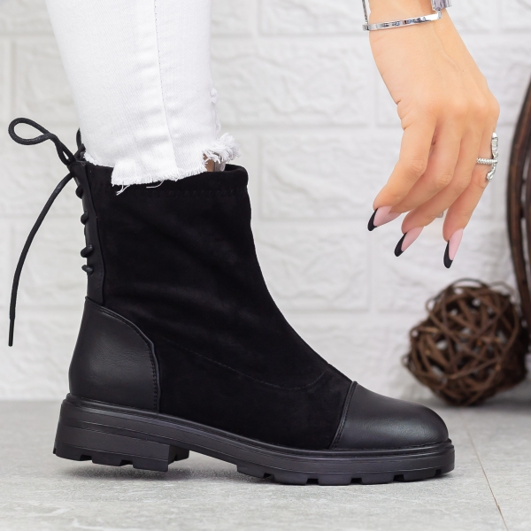 Γυναικείες Μπότες Mihara Μαύρο, 3 - Kalapod.gr