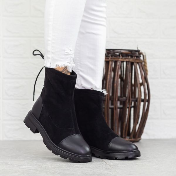 Γυναικείες Μπότες Mihara Μαύρο, 4 - Kalapod.gr