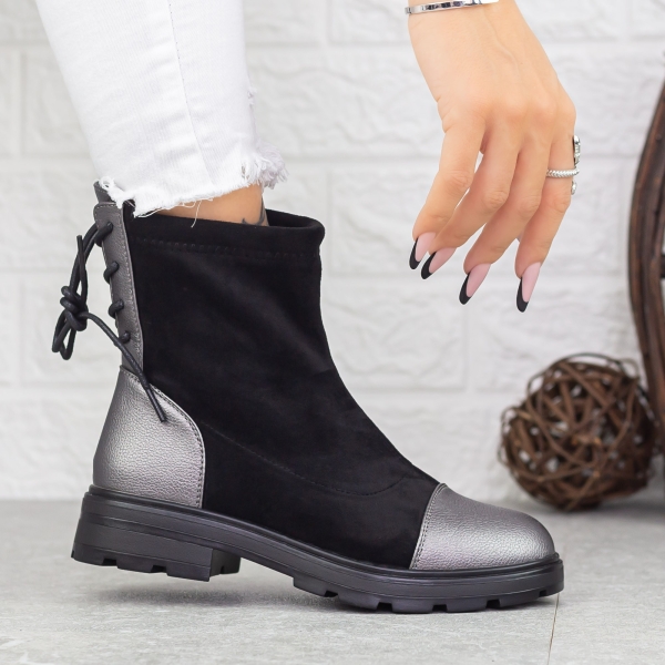 Γυναικείες Μπότες Mihara Μαύρο-Guncolor, 3 - Kalapod.gr