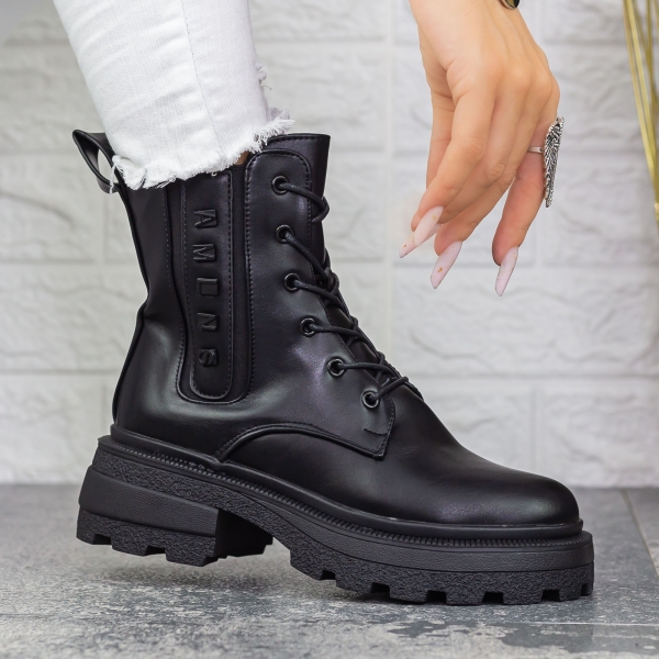 Γυναικείες Μπότες Minami Μαύρο, 2 - Kalapod.gr