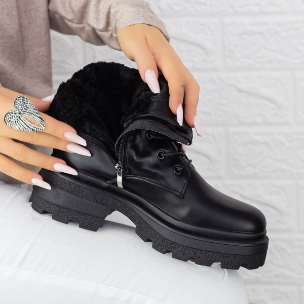 Γυναικείες Μπότες Minami Μαύρο, 6 - Kalapod.gr