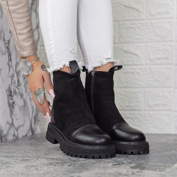 Γυναικείες Μπότες Mihaly Μαύρο, 2 - Kalapod.gr