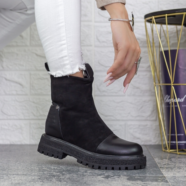 Γυναικείες Μπότες Mihaly Μαύρο, 3 - Kalapod.gr