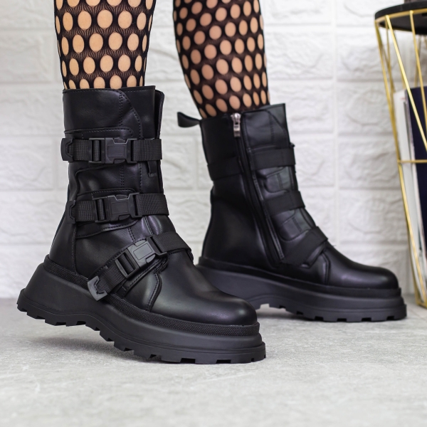 Απαλές γυναικείες μπότες Mihaja  Μαύρο - Kalapod.gr