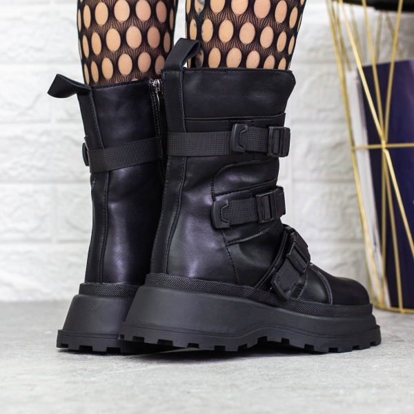 Απαλές γυναικείες μπότες Mihaja  Μαύρο, 5 - Kalapod.gr