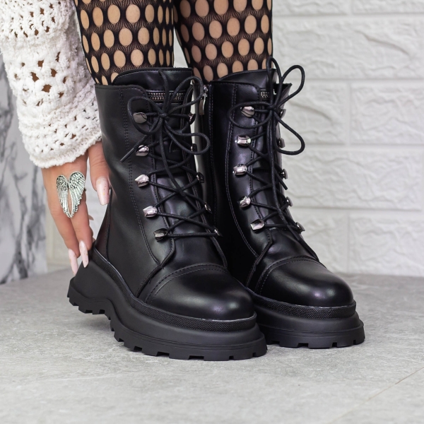 Απαλές γυναικείες μπότες Kimiha Μαύρο - Kalapod.gr