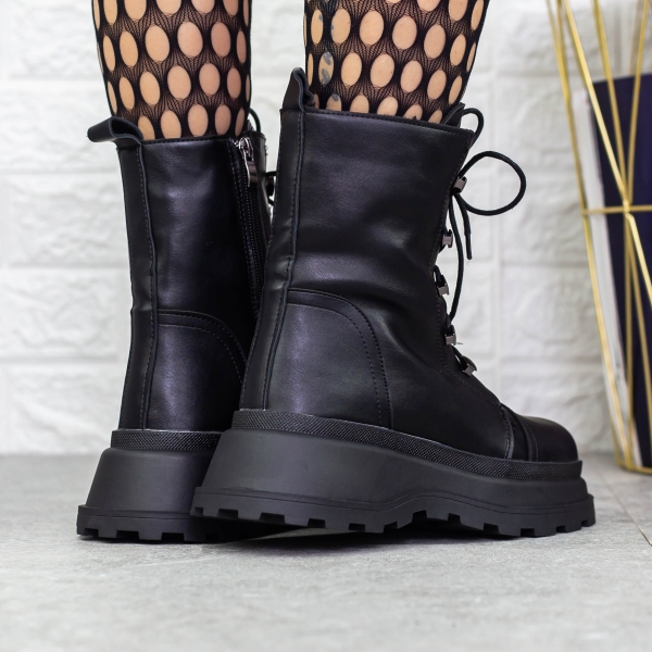 Απαλές γυναικείες μπότες Kimiha Μαύρο, 5 - Kalapod.gr