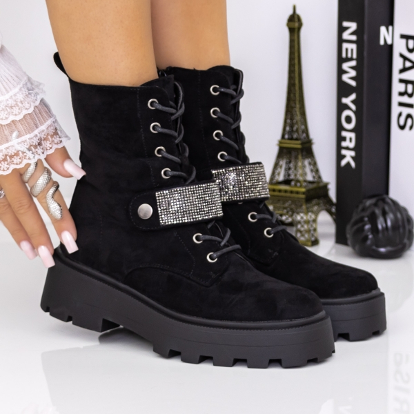 Γυναικείες Μπότες Atona Μαύρο - Kalapod.gr