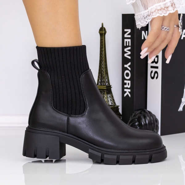 Γυναικείες Μπότες Onata Μαύρο, 2 - Kalapod.gr