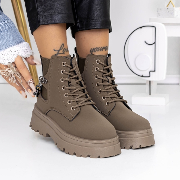 Απαλές γυναικείες μπότες Oranla Πράσινος, 2 - Kalapod.gr