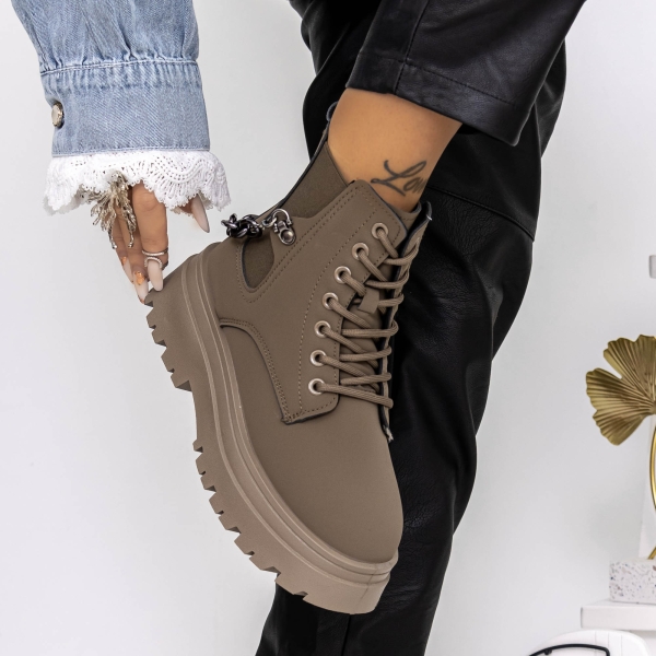 Απαλές γυναικείες μπότες Oranla Πράσινος, 5 - Kalapod.gr