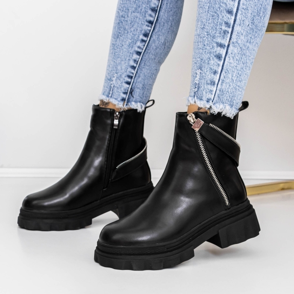 Απαλές γυναικείες μπότες Agara Μαύρο - Kalapod.gr