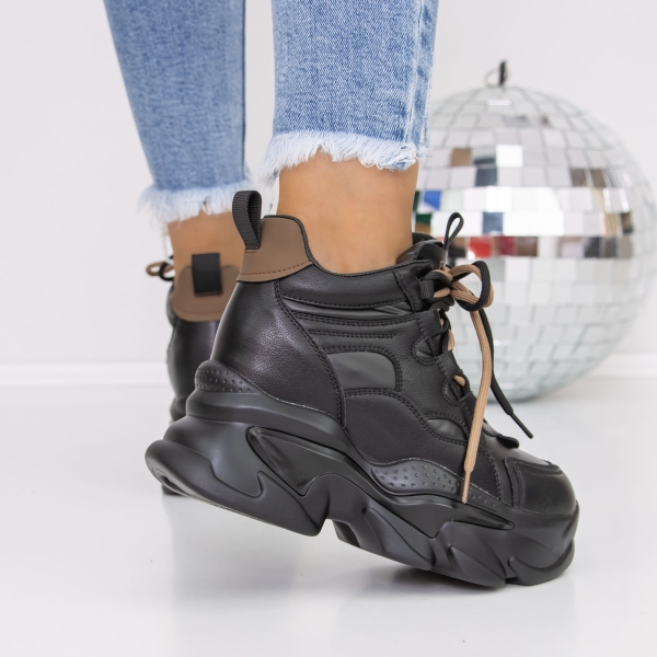 Απαλές γυναικείες μπότες Emada Μαύρο, 6 - Kalapod.gr