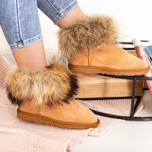 Γυναικείες μπότες UG Adava  Ανοιχτό καφέ - Kalapod.gr