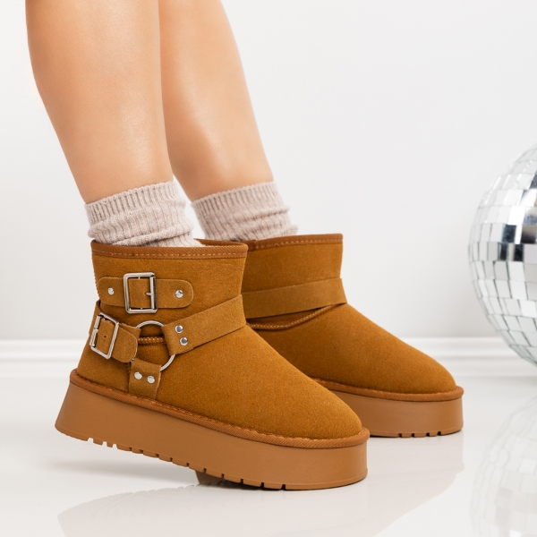 Γυναικείες μπότες UG Adeora Καστανός - Kalapod.gr