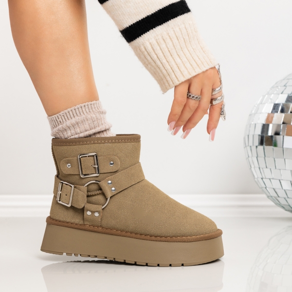 Γυναικείες μπότες UG Adeora Πράσινος, 2 - Kalapod.gr