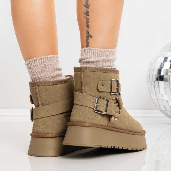 Γυναικείες μπότες UG Adeora Πράσινος, 5 - Kalapod.gr