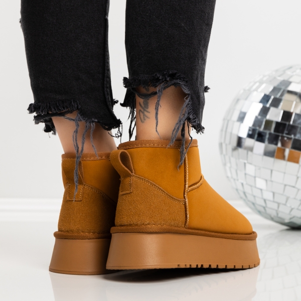 Γυναικείες μπότες UG Anyada Καστανός, 5 - Kalapod.gr