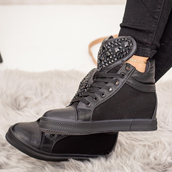 Γυναικείες κοντές μπότες Zenada Μαύρο - Kalapod.gr