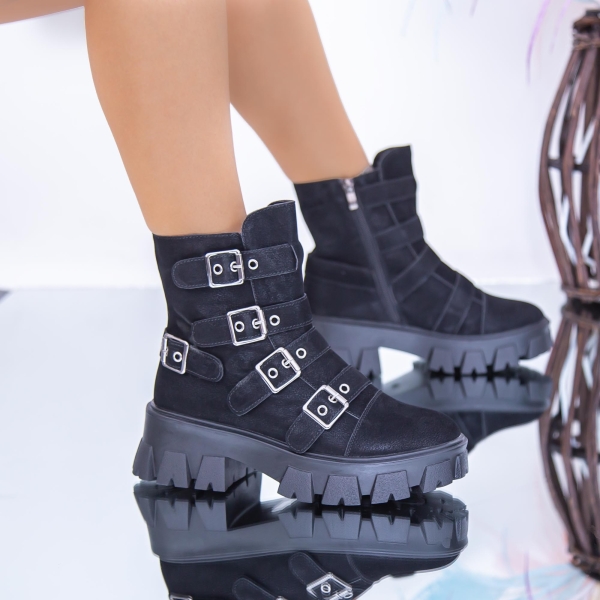 Γυναικείες Μπότες Adaza Μαύρο - Kalapod.gr