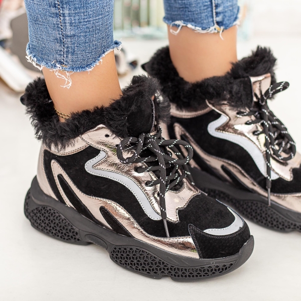 Γυναικείες κοντές μπότες Adala Guncolor, 2 - Kalapod.gr