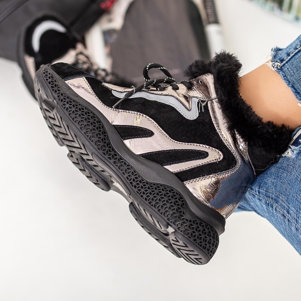 Γυναικείες κοντές μπότες Adala Guncolor, 4 - Kalapod.gr