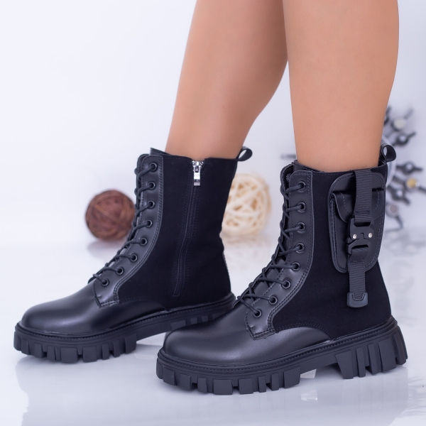 Γυναικείες Μπότες Amaza Μαύρο - Kalapod.gr