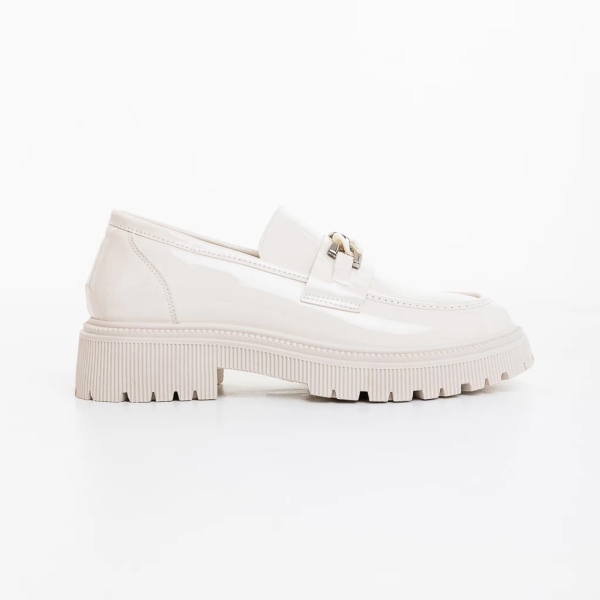 Γυναικεία Casual Παπούτσια Rosalva Μπεζ, 5 - Kalapod.gr