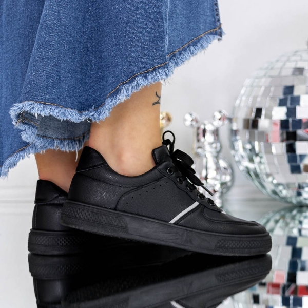 Εσπαντρίγιες γυναικών Evada Μαύρο, 5 - Kalapod.gr