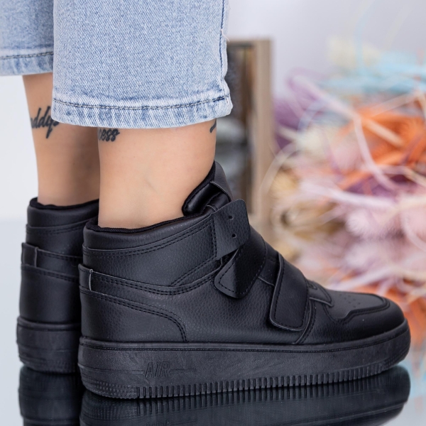 Γυναικεία Αθλητικά Παπούτσια Zoella Μαύρο, 5 - Kalapod.gr