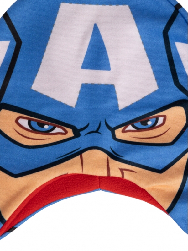 Παιδικό σκουφακί Captain America Mask μπλε, 2 - Kalapod.gr