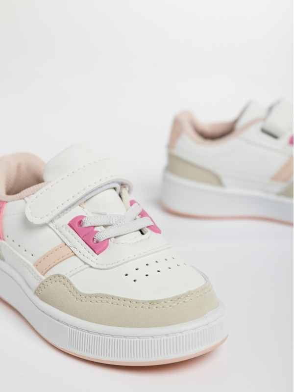 Παιδικά αυλητικά παπούτσια  ροζ από οικολογικό δέρμα  Camia, 4 - Kalapod.gr