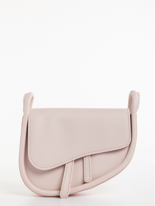 Γυναικεία τσάντα ροζ από οικολογικό δέρμα Michala, 3 - Kalapod.gr