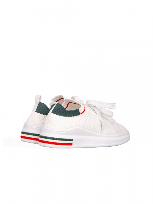 Παιδικά αθλητικά παπούτσια     Josila λευκά με πράσινο, 2 - Kalapod.gr