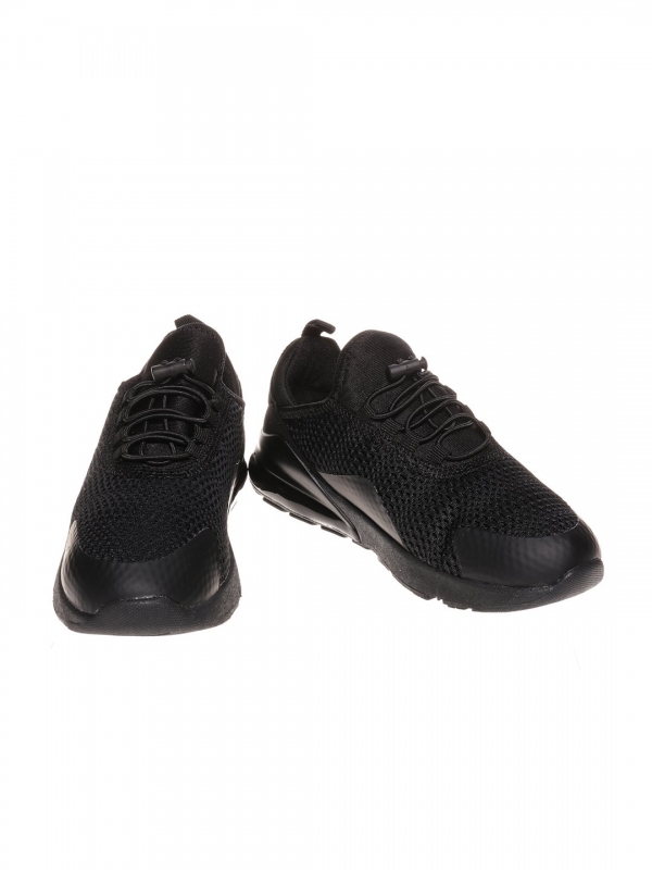 Παιδικά αθλητικά παπούτσια  Oluvera μαύρα, 4 - Kalapod.gr